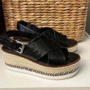 Vince Camuto Marietten Flatform wedge 6